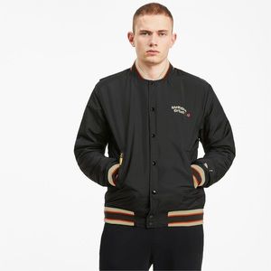 PUMA xRandomevent Large Puma Black Bomber NEW $180